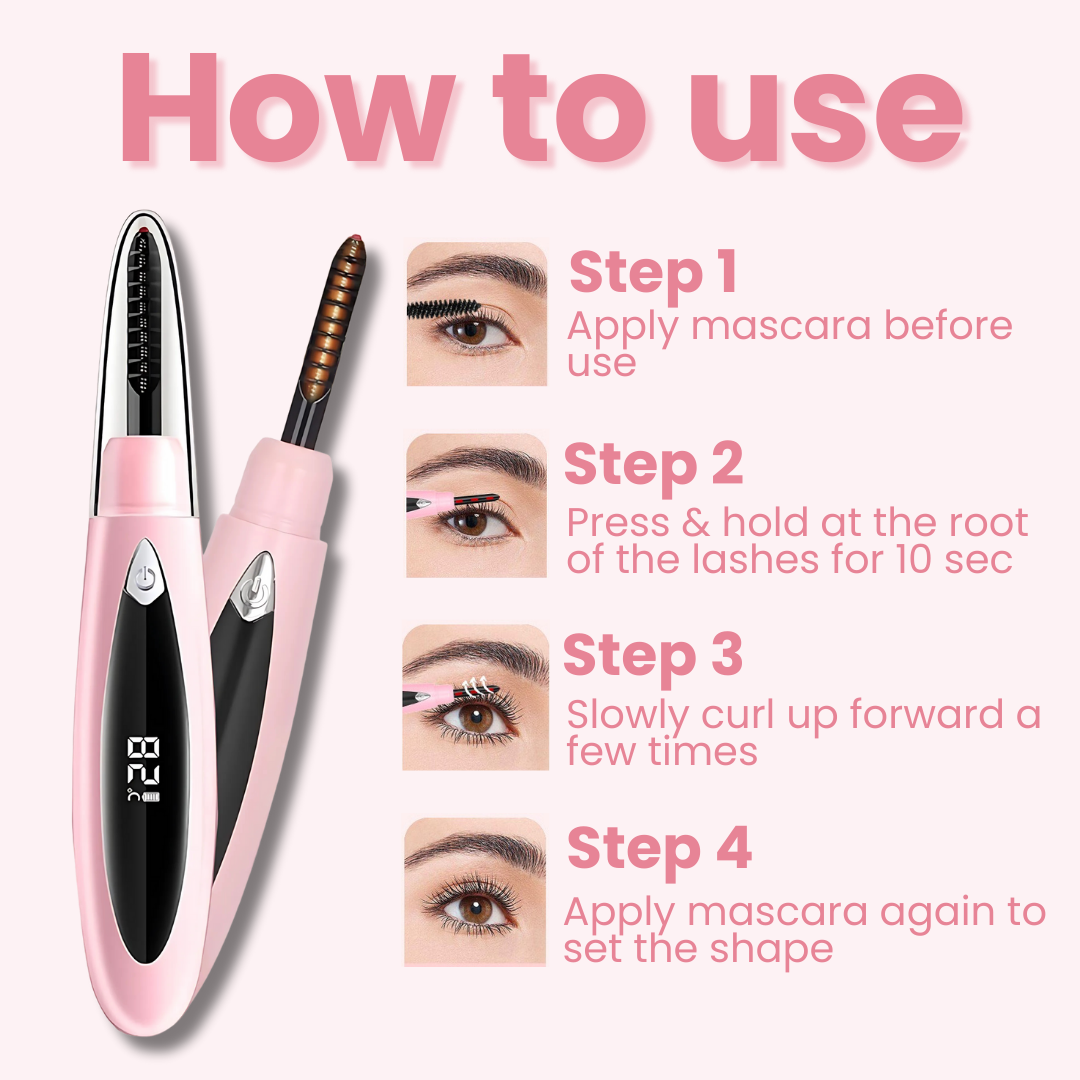 LushLift™ - Heated & Electric Eyelash Curler