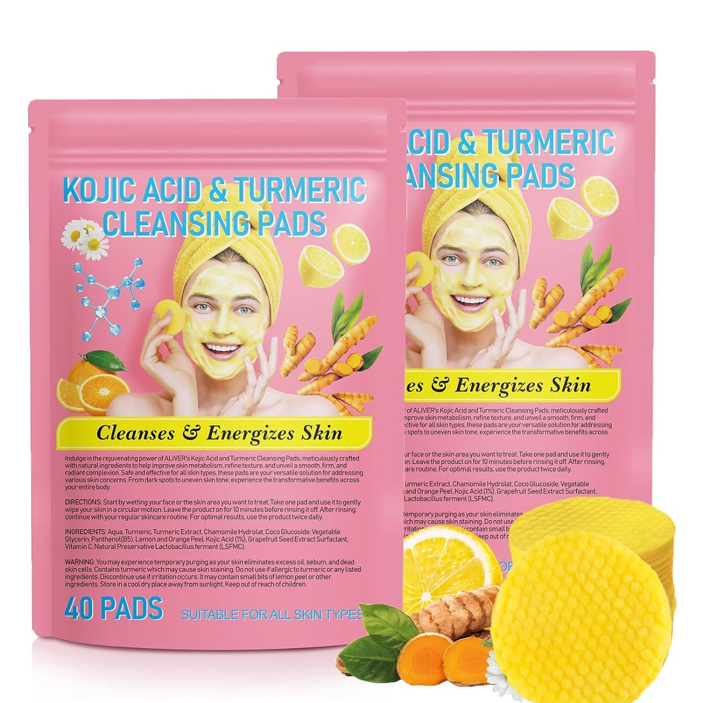 Turmeric Pure Pads