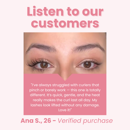 LushLift™ - Heated & Electric Eyelash Curler